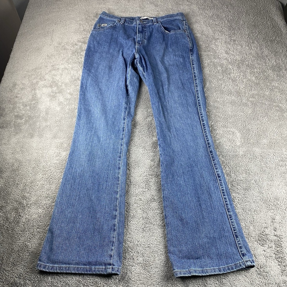 Lee at the‎ Waist Relaxed Bootcut Jeans Womens 8M 30x31 Blue Medium Wash